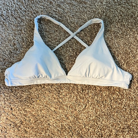 Onia Periwinkle Bikini Top Size L - Picture 1 of 2